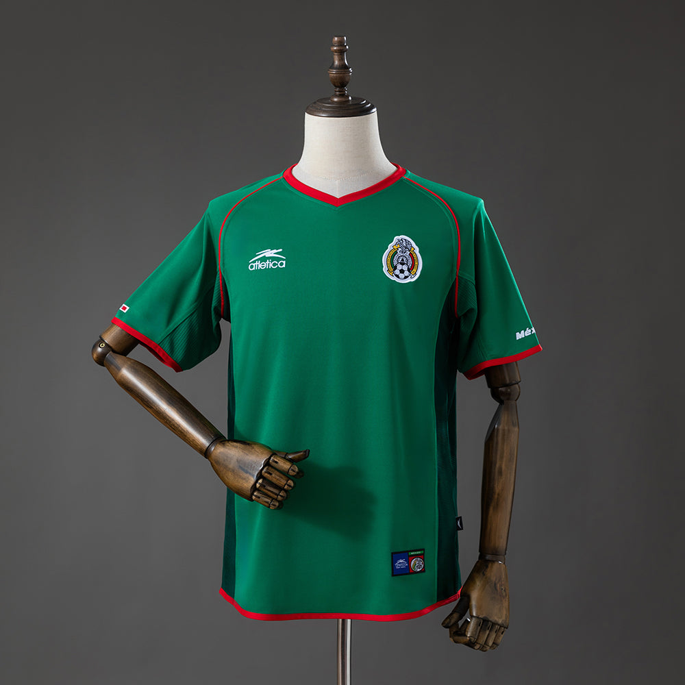 Mexico Home Jersey 2002 Retro Football Kit Soccer Shirt product image 1