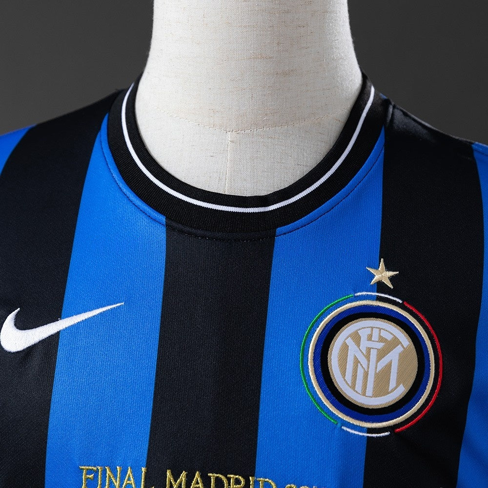 Inter Milan Jersey 2009-10 Home Retro Football Kit Long product image 7