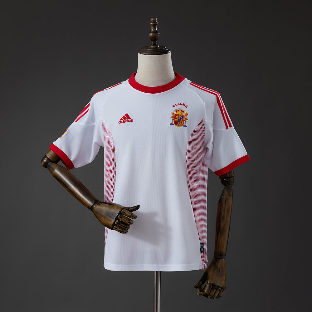 Spain Away Jersey 2002 Retro Football Kit Soccer Shirt product image 1