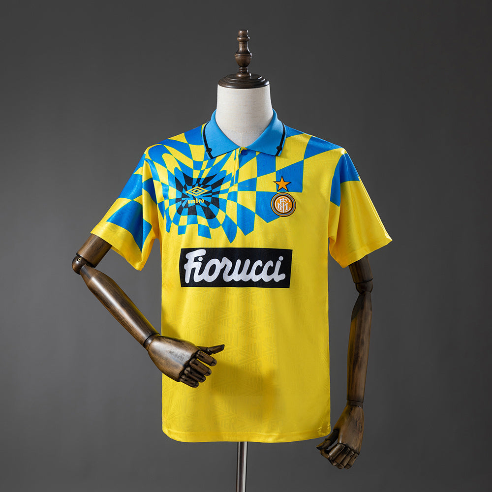Inter Milan Third Jersey 1992-94 Retro Football Kit Soccer product image 1