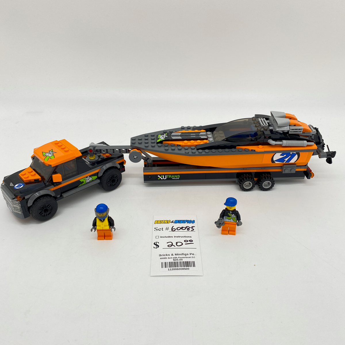60085 4x4 with Powerboat (U) product image 1, provided for visual reference and product detail review