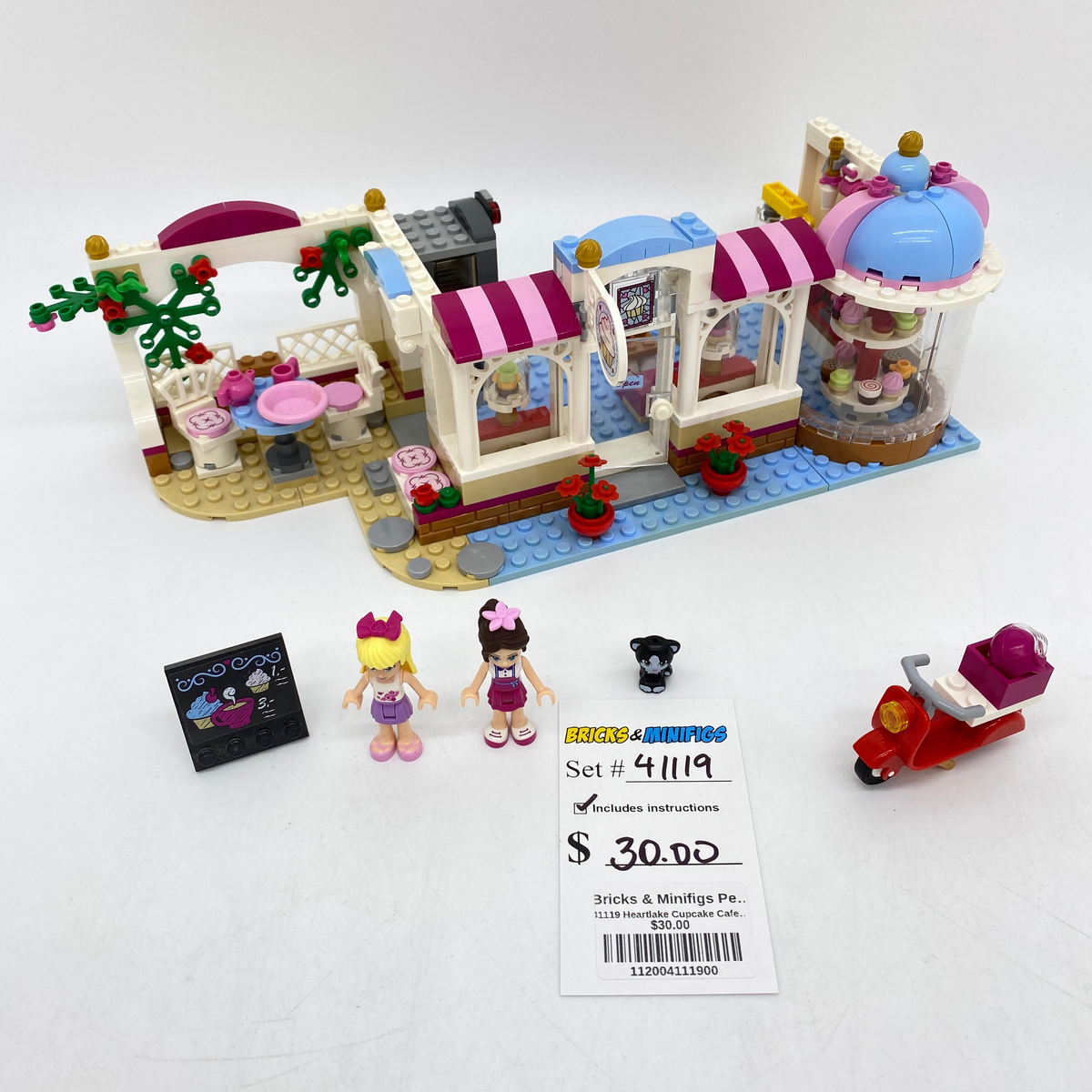 41119 Heartlake Cupcake Cafe (U) product image 1, provided for visual reference and product detail review