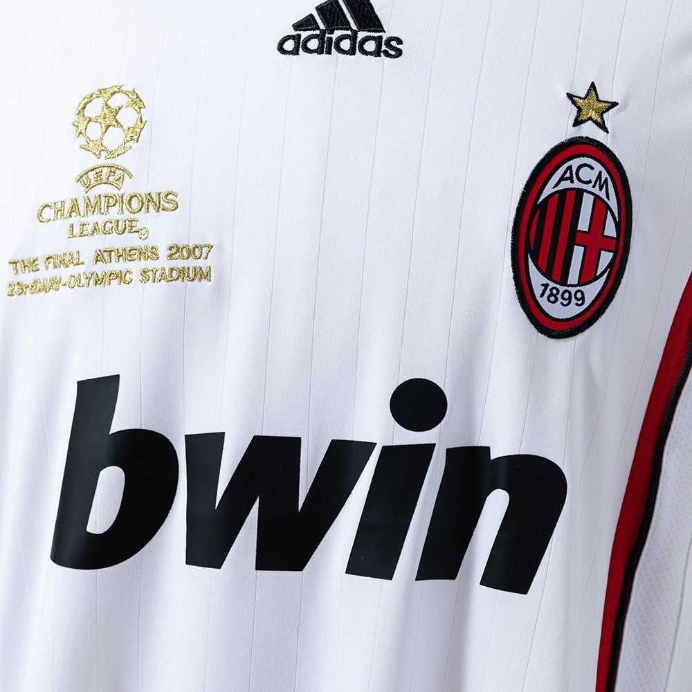 AC Milan Jersey 2006/07 Away Retro Football Kit Long Sleeves product image 7