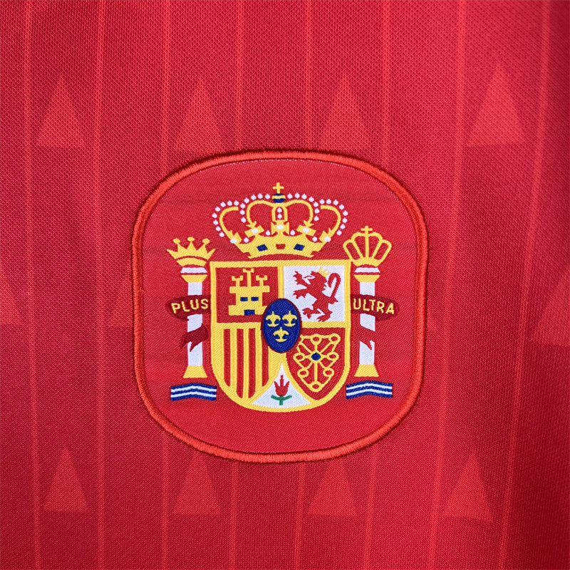 Spain Jersey Home kit 1988 1991 Retro Football Team Soccer product image 3