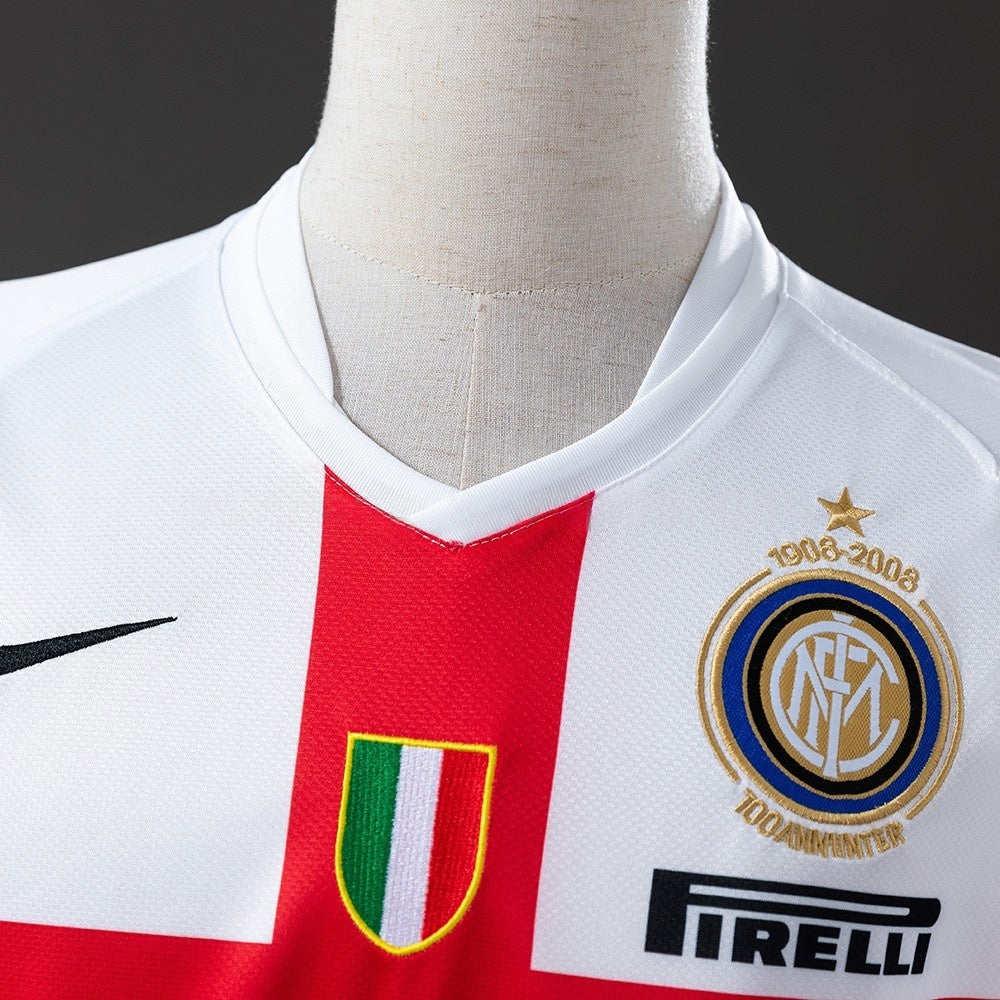 Inter Milan Jersey 2007-08 Away Retro Football Kit product image 8