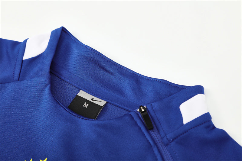 Retro Brazil Training Tracksuits 2002 Football Kit Soccer product image 11