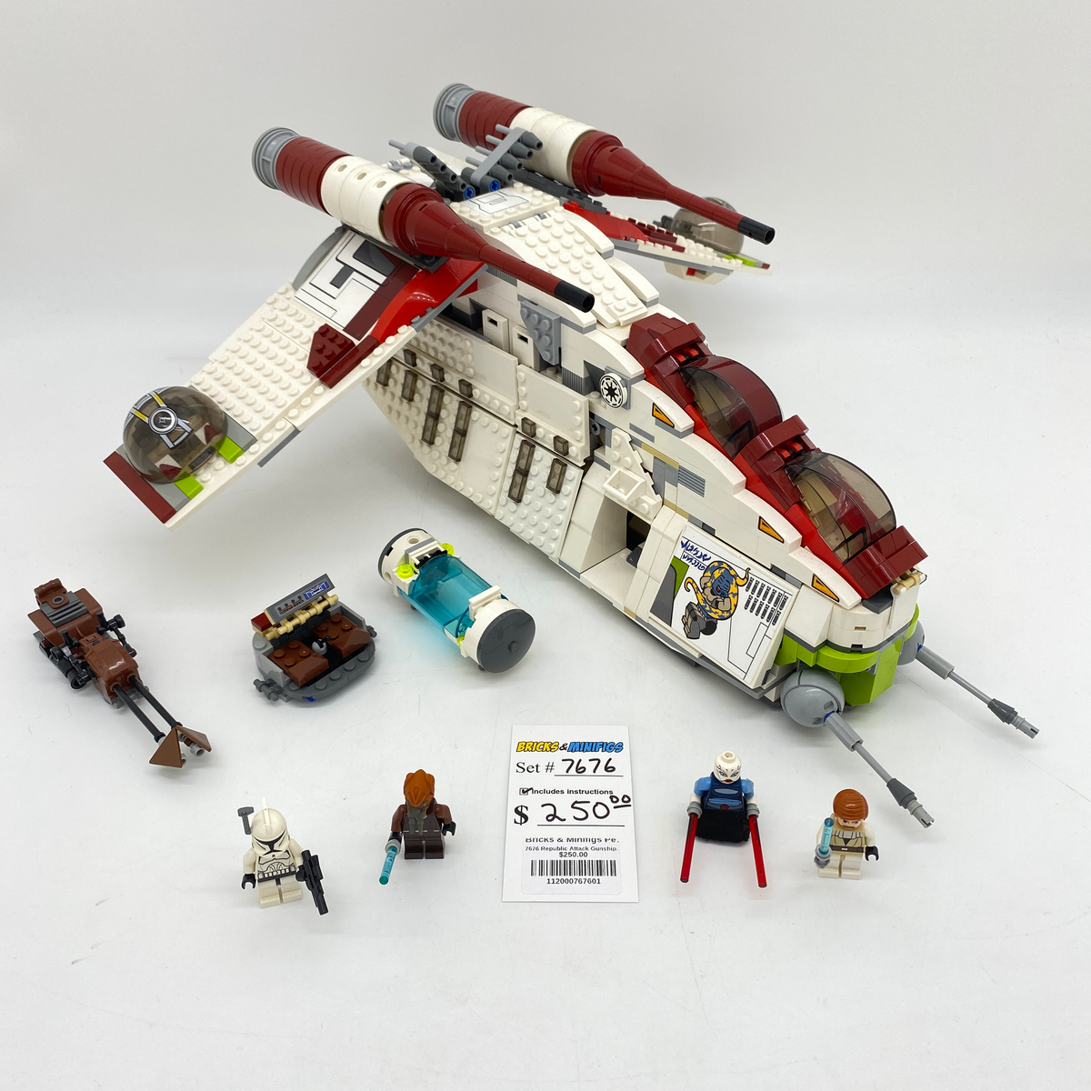 7676 Republic Attack Gunship (U1) product image 1, provided for visual reference and product detail review
