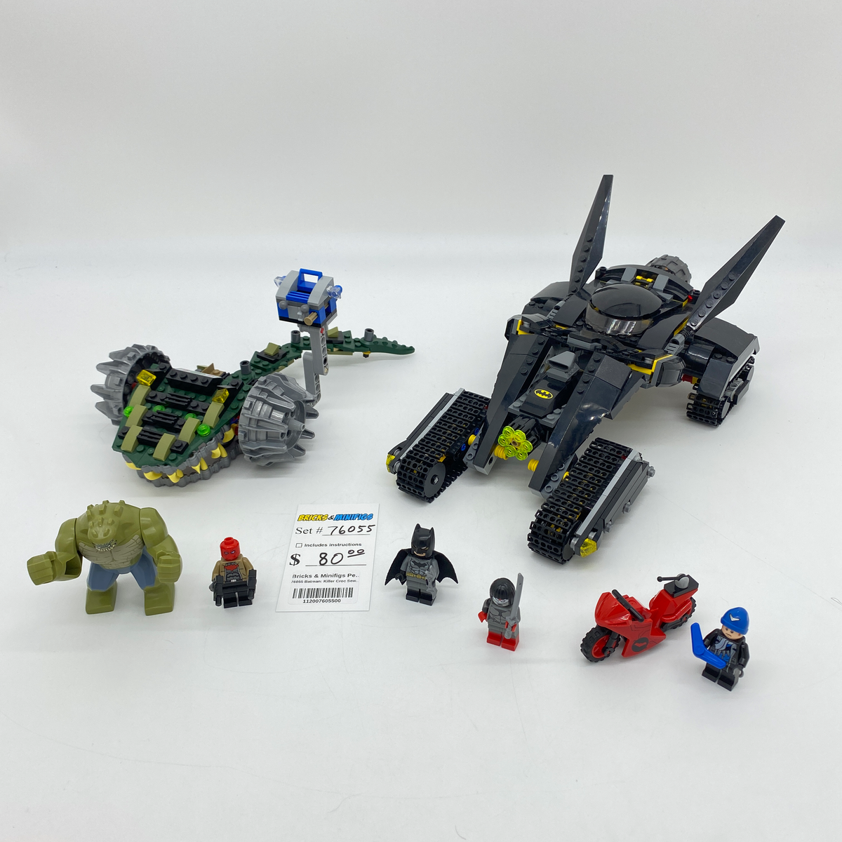 76055 Batman: Killer Croc Sewer Smash (U) product image 1, provided for visual reference and product detail review