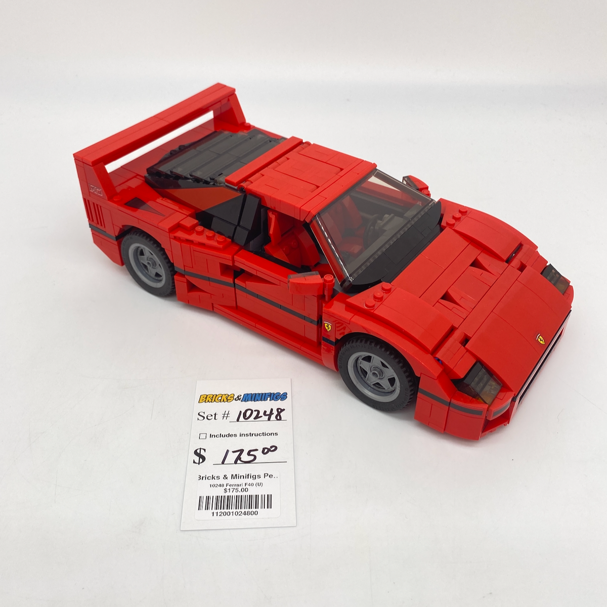 10248 Ferrari F40 (U) product image 1, provided for visual reference and product detail review