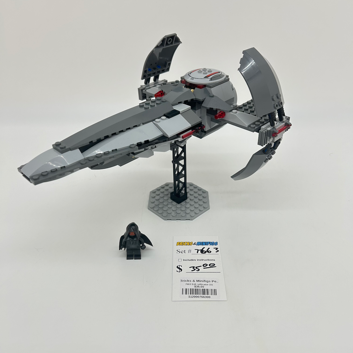 7663 Sith Infiltrator (U) product image 1, provided for visual reference and product detail review