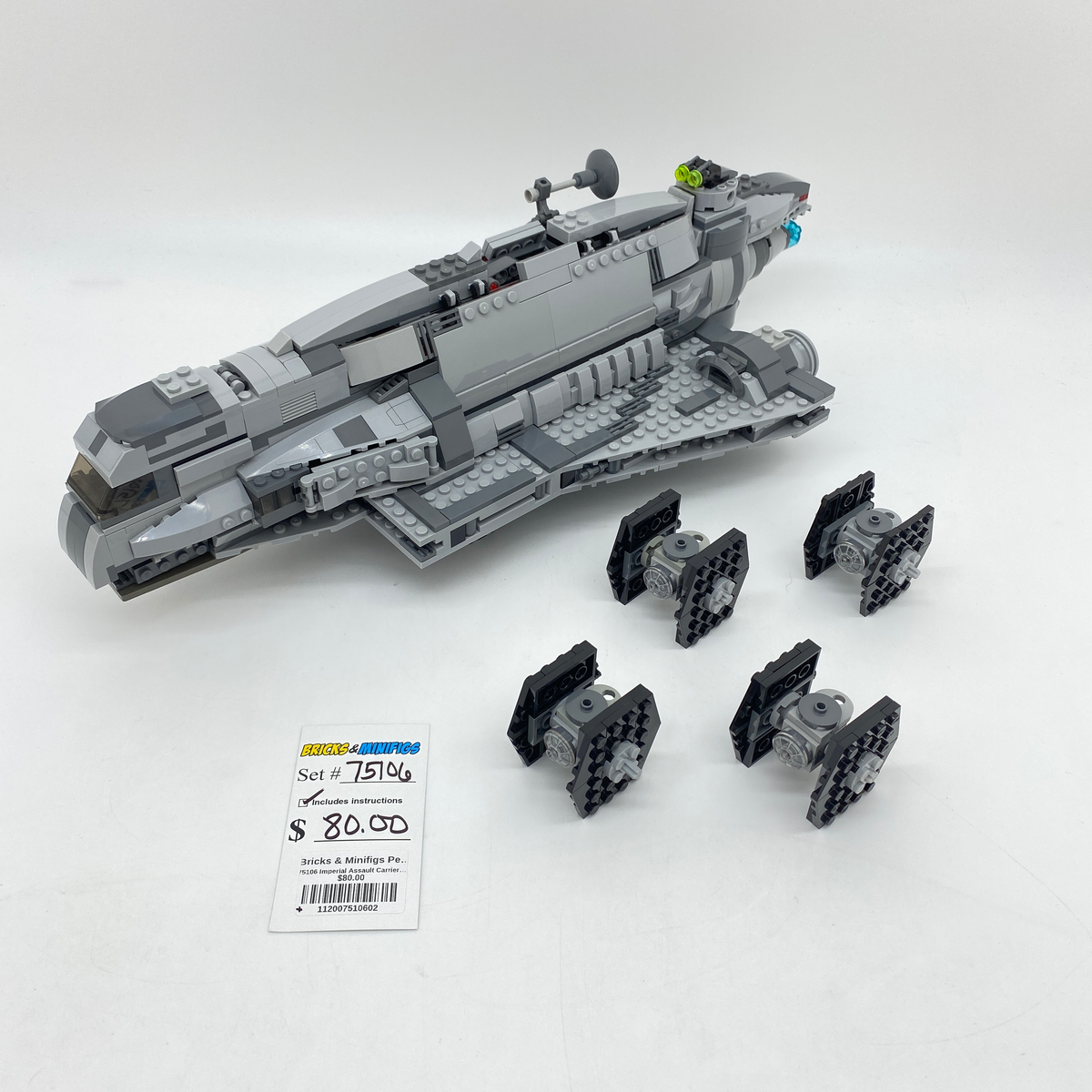 75106 Imperial Assault Carrier (U2) product image 1, provided for visual reference and product detail review