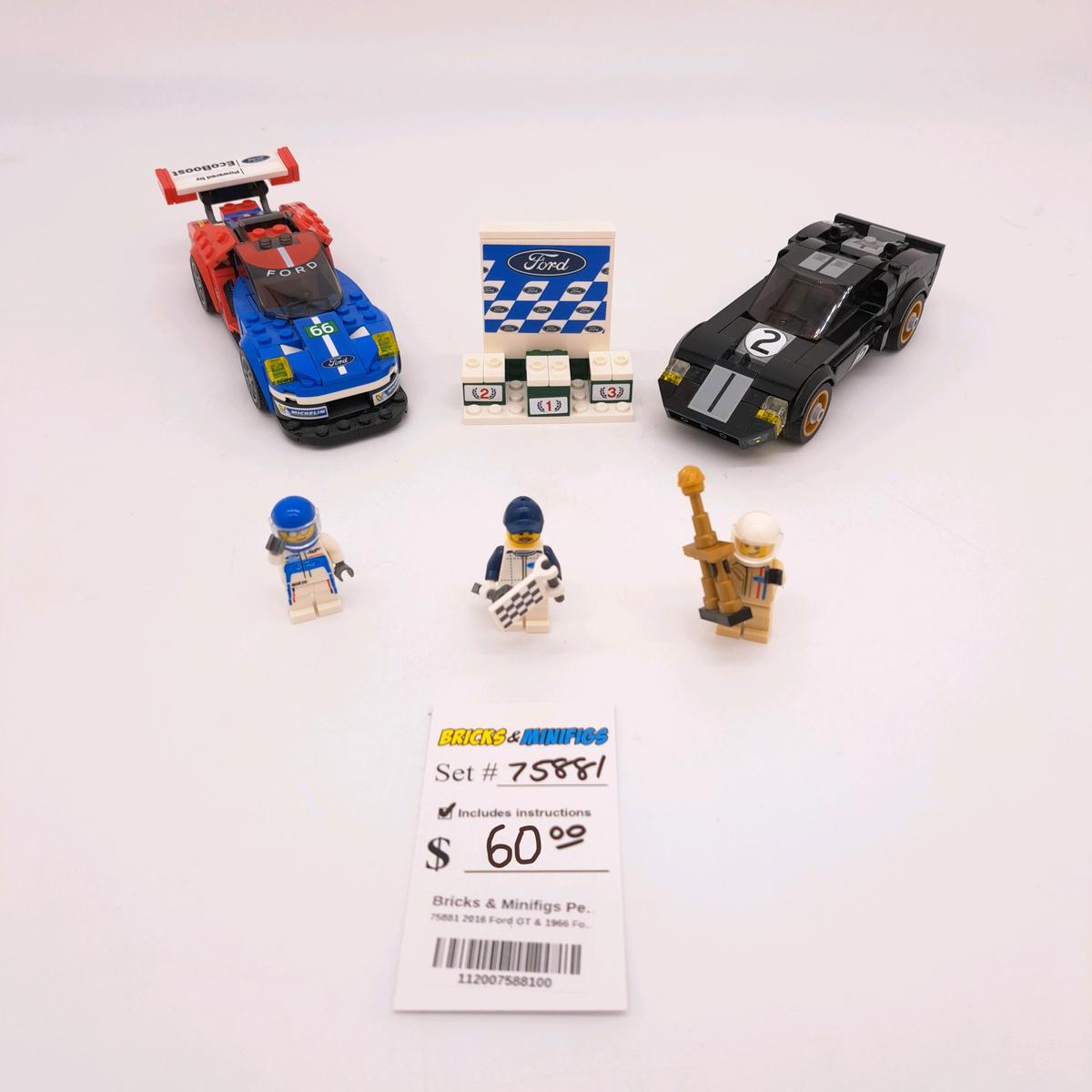 75881 2016 Ford GT & 1966 Ford GT40 (U) product image 1, provided for visual reference and product detail review