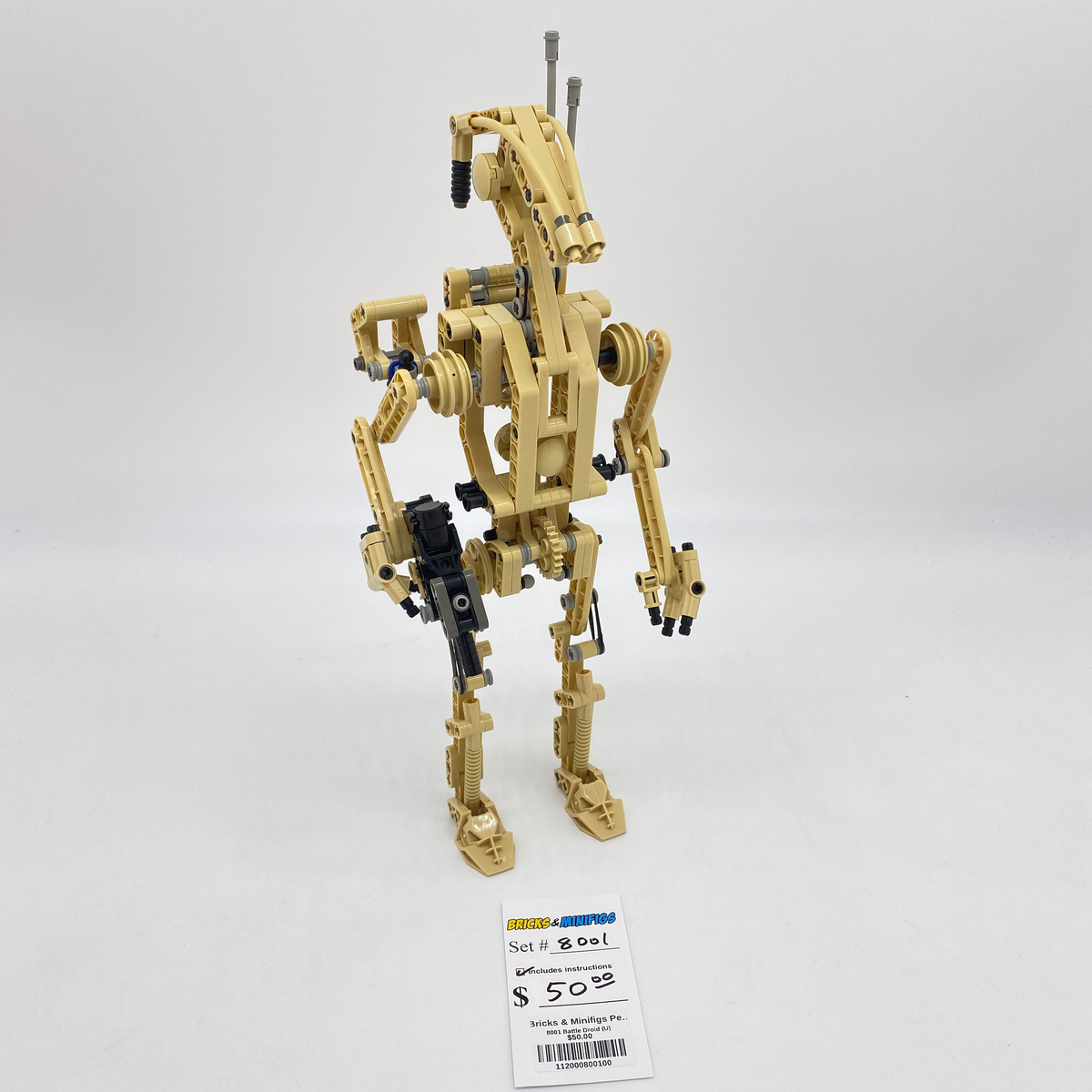 8001 Battle Droid (U) product image 1, provided for visual reference and product detail review