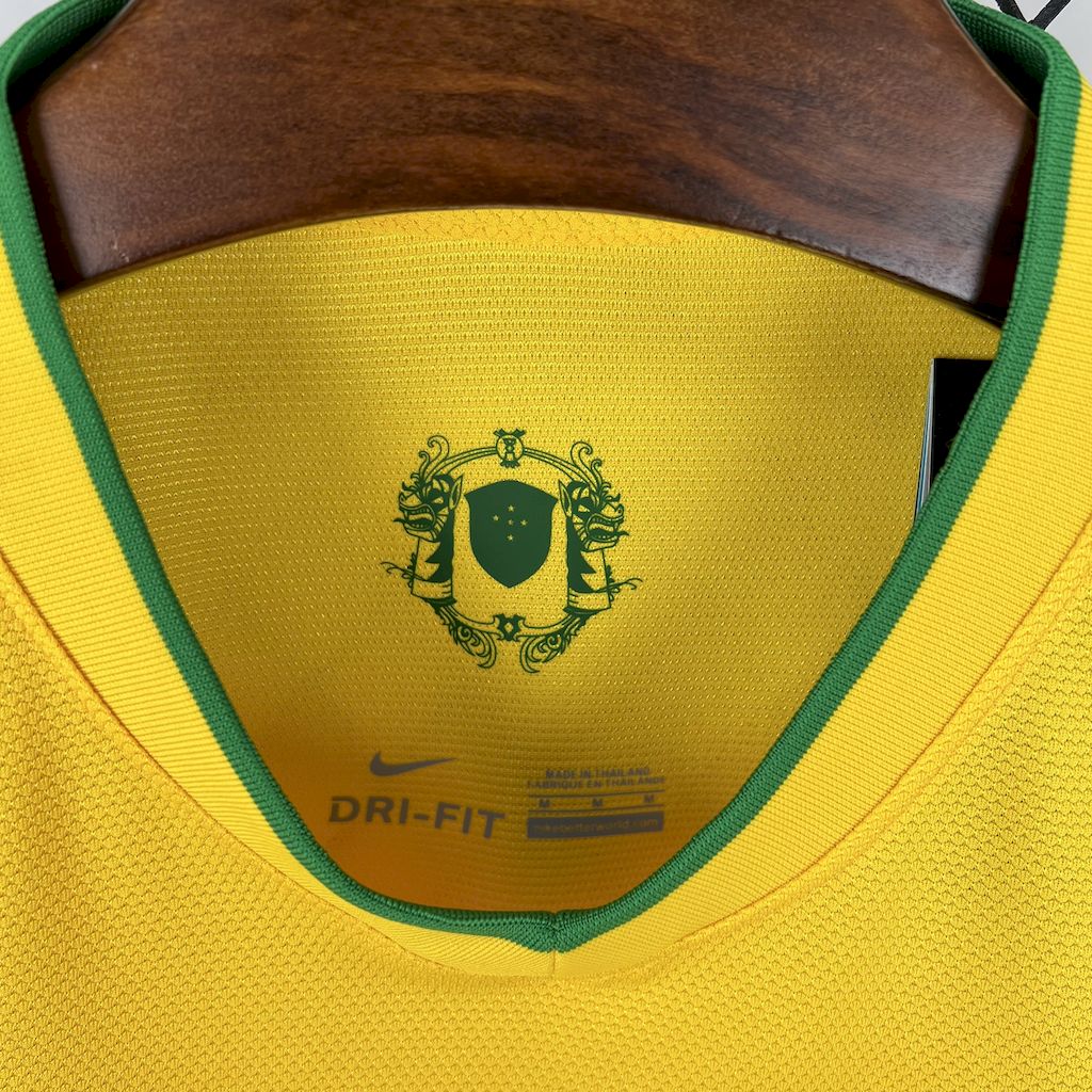 Retro Brazil Jersey 2012 Home Football Kit Soccer product image 6