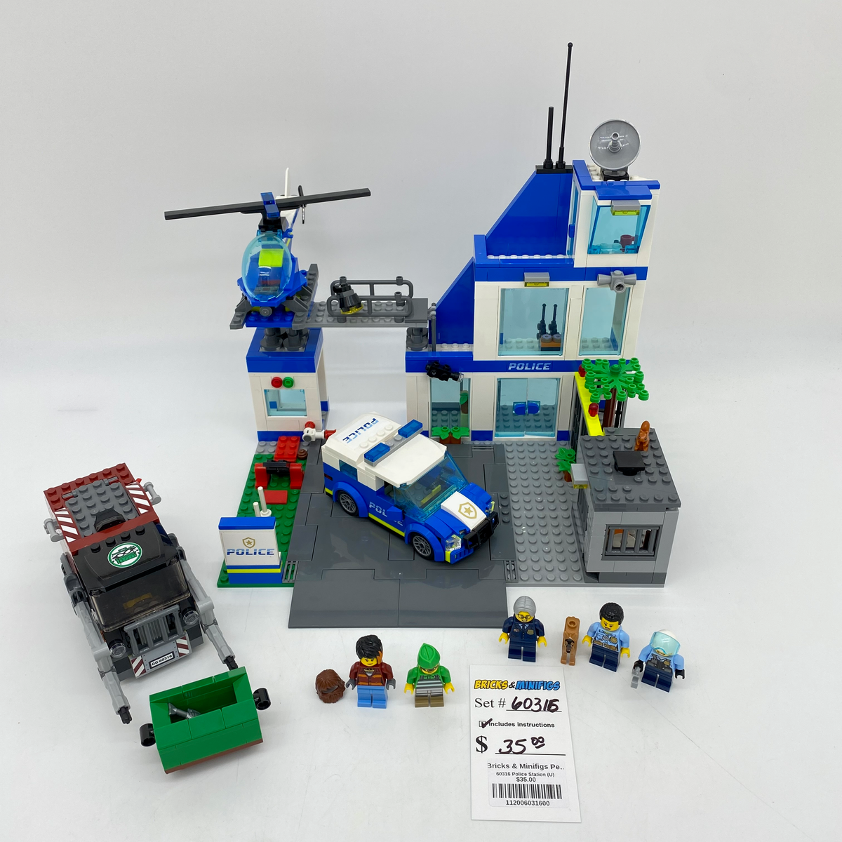 60316 Police Station (U) product image 1, provided for visual reference and product detail review
