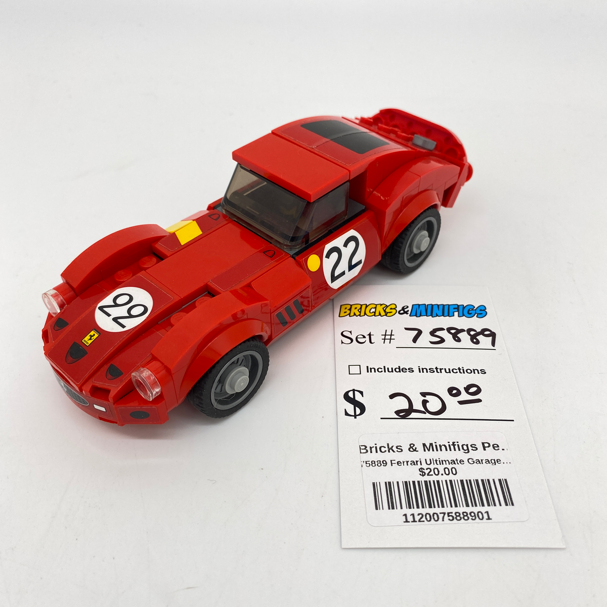 75889 Ferrari Ultimate Garage (U1) product image 1, provided for visual reference and product detail review