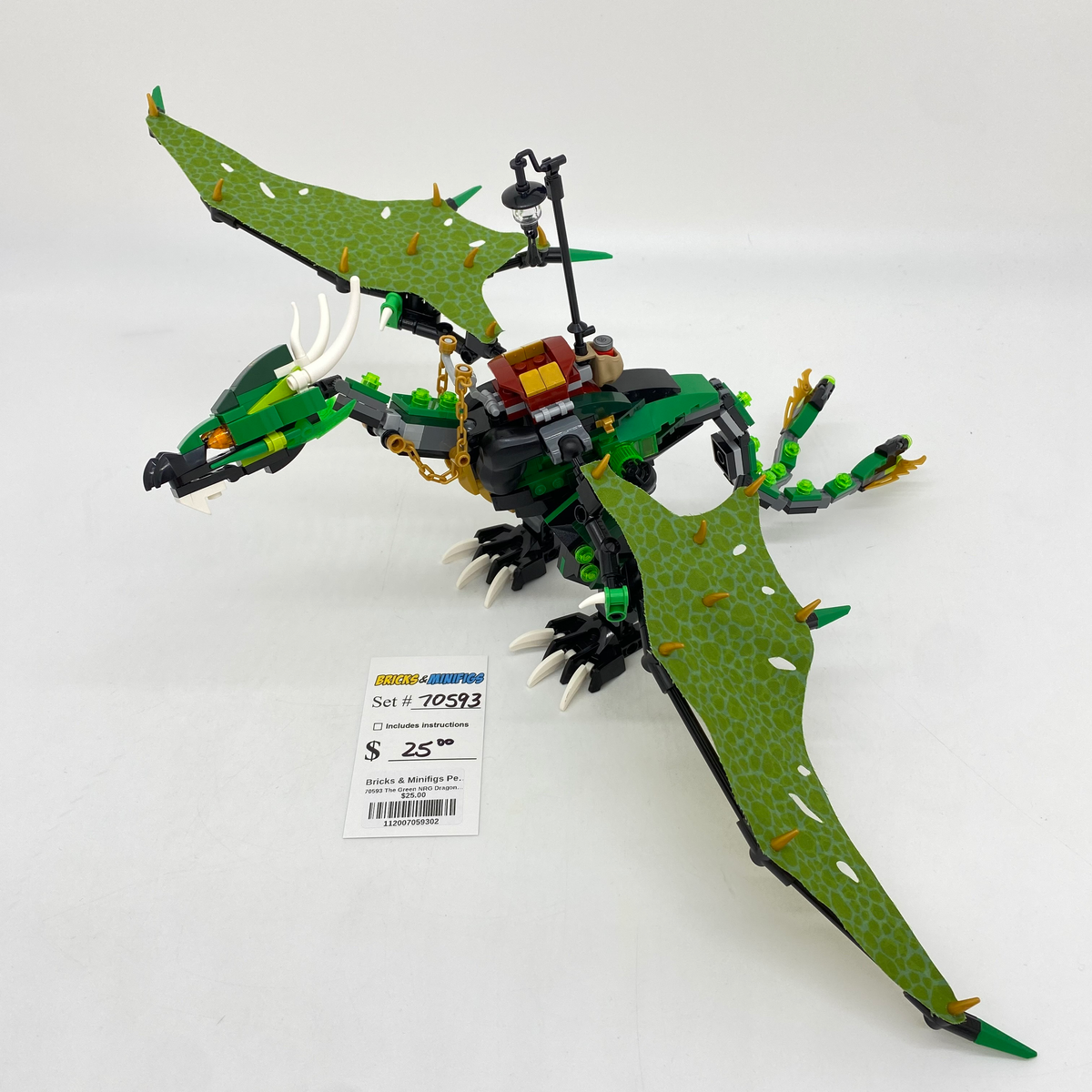 70593 The Green NRG Dragon (U2) product image 1, provided for visual reference and product detail review