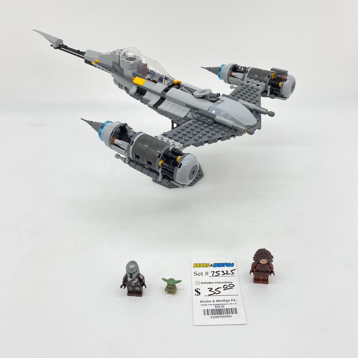 75325 The Mandalorian's N-1 Starfighter (U1) product image 1, provided for visual reference and product detail review