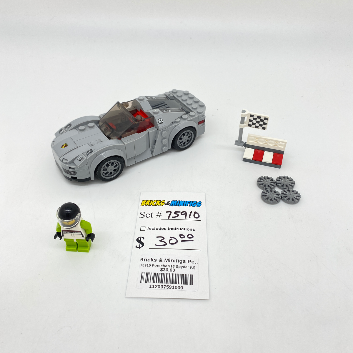 75910 Porsche 918 Spyder (U) product image 1, provided for visual reference and product detail review
