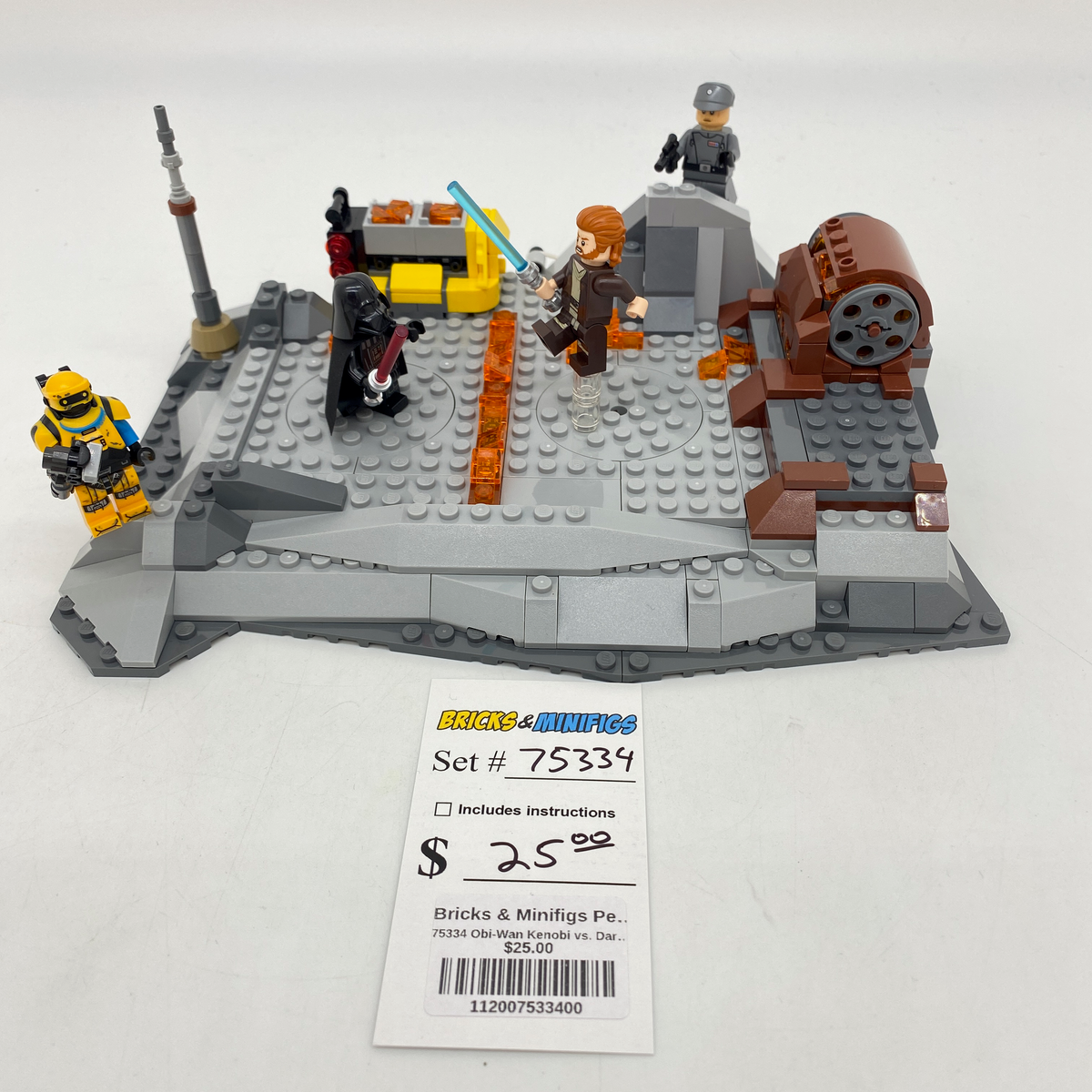 75334 Obi-Wan Kenobi vs. Darth Vader (U) product image 1, provided for visual reference and product detail review