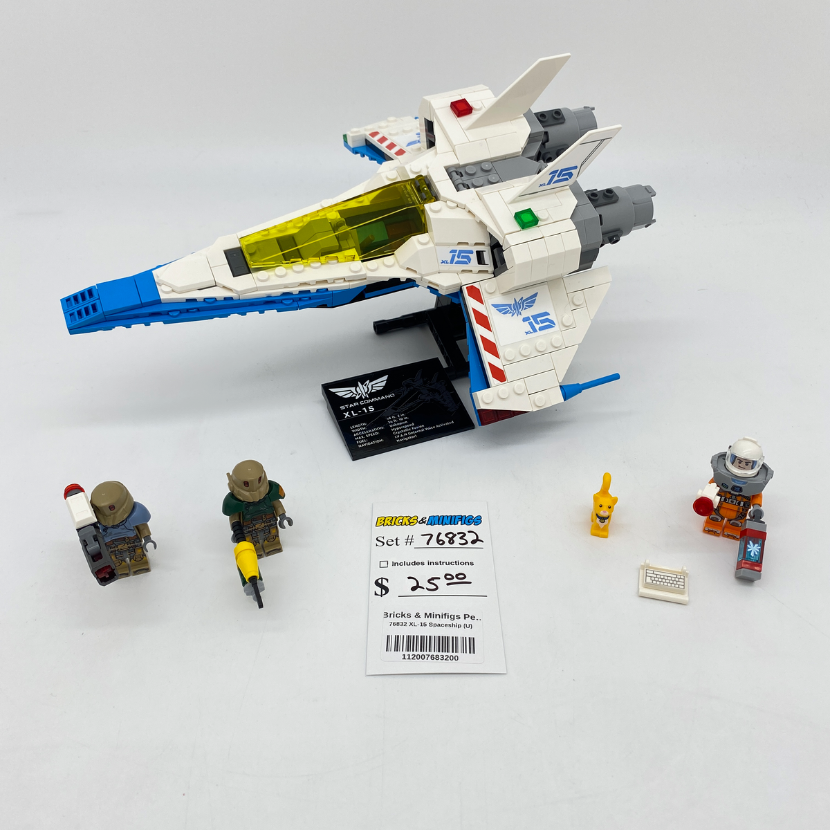 76832 XL-15 Spaceship (U) product image 1, provided for visual reference and product detail review