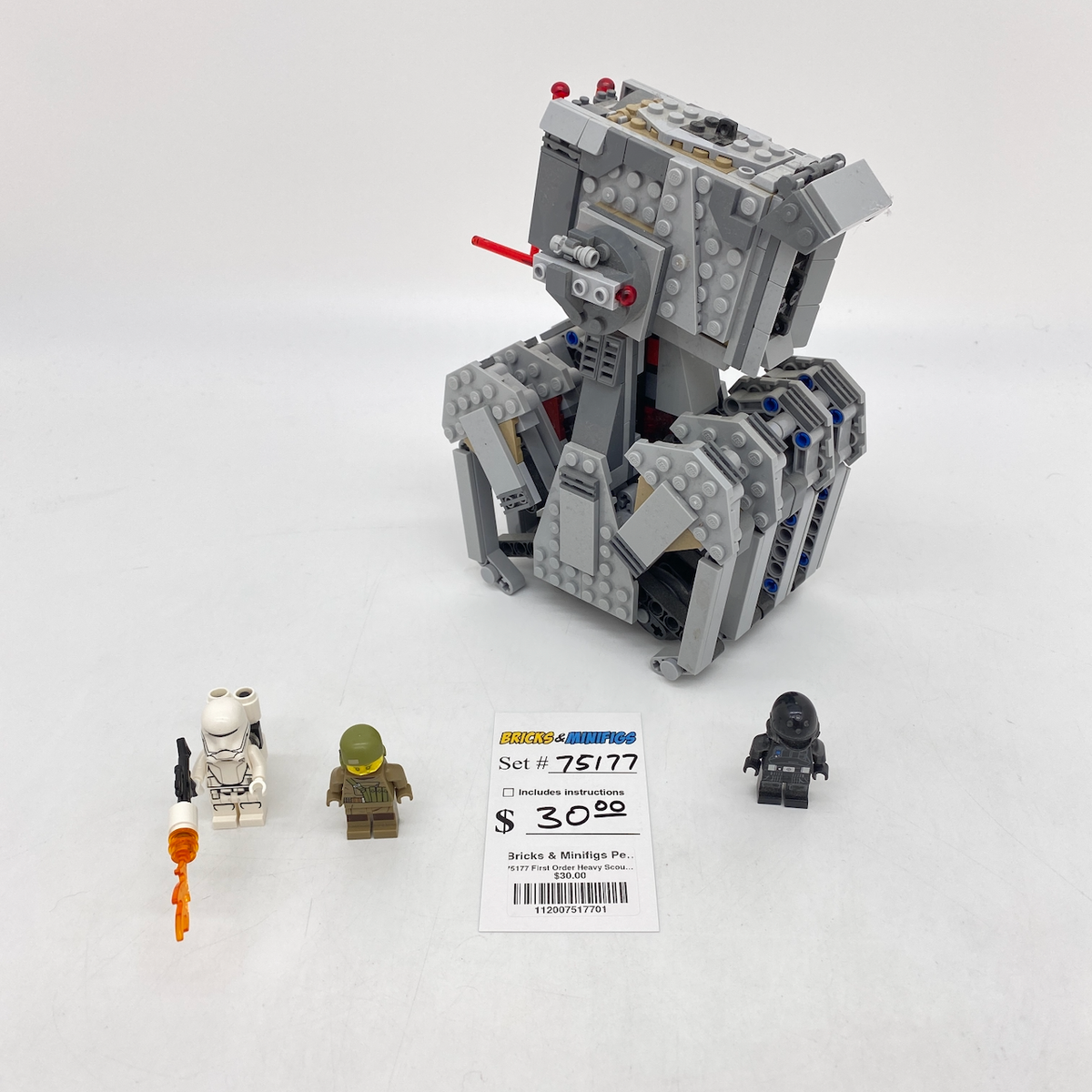 75177 First Order Heavy Scout Walker (U1) product image 1, provided for visual reference and product detail review