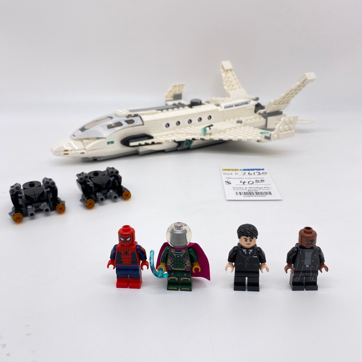 76130 Stark Jet and the Drone Attack (U) product image 1, provided for visual reference and product detail review
