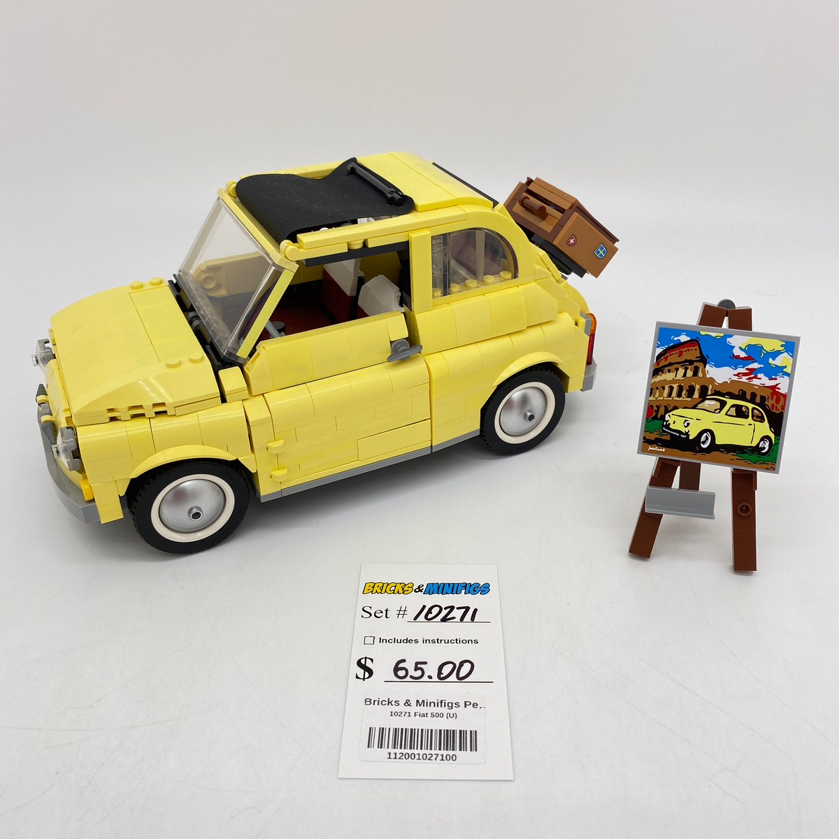 10271 Fiat 500 (U) product image 1, provided for visual reference and product detail review