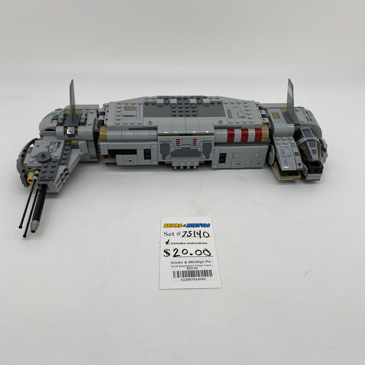 75140 Resistance Troop Transporter (U2) product image 1, provided for visual reference and product detail review