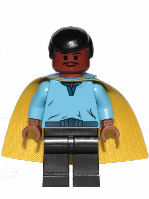 Lando Calrissian, Cloud City Outfit (20th Anniversary Torso) product image 1, provided for visual reference and product