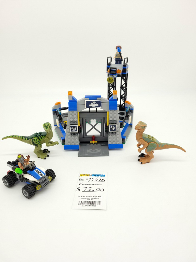 75920 Raptor Escape (U) product image 1, provided for visual reference and product detail review