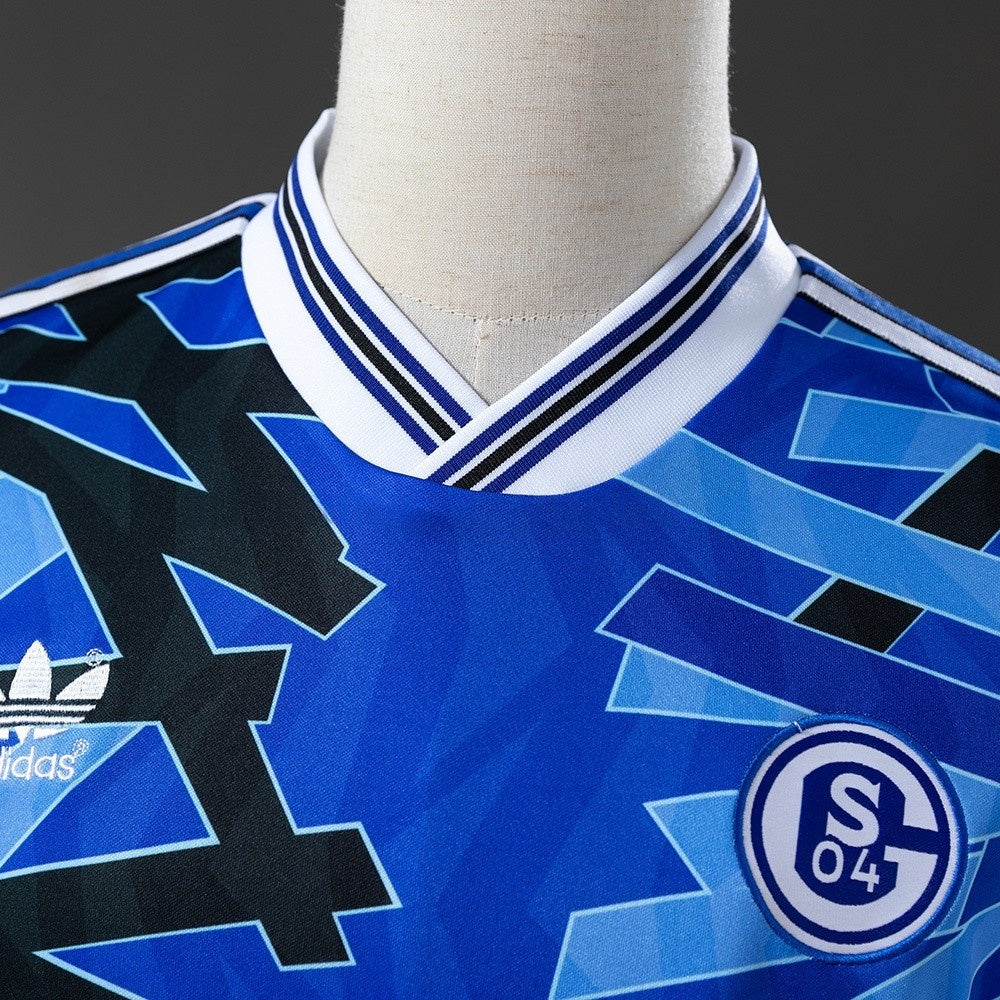Schalke 04 Jersey 1992-93 Home Retro Football Kit product image 7