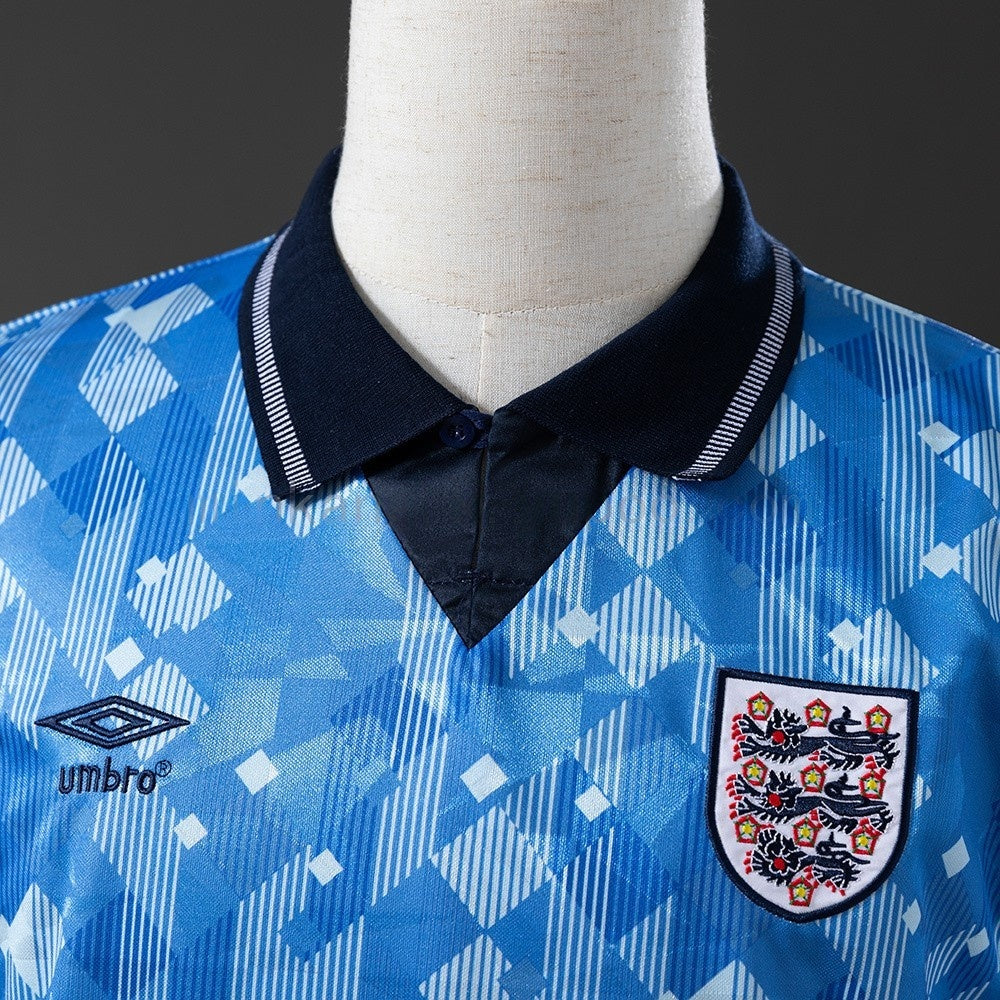 England Jersey 1990 Blue Retro Kit product image 6