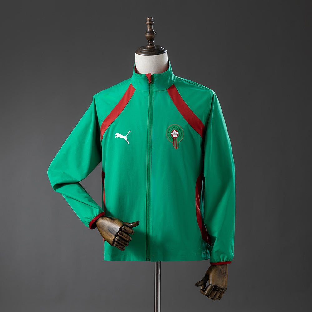 Morocco Windbreaker 2026 Reversible Football Soccer Jacket product image 2