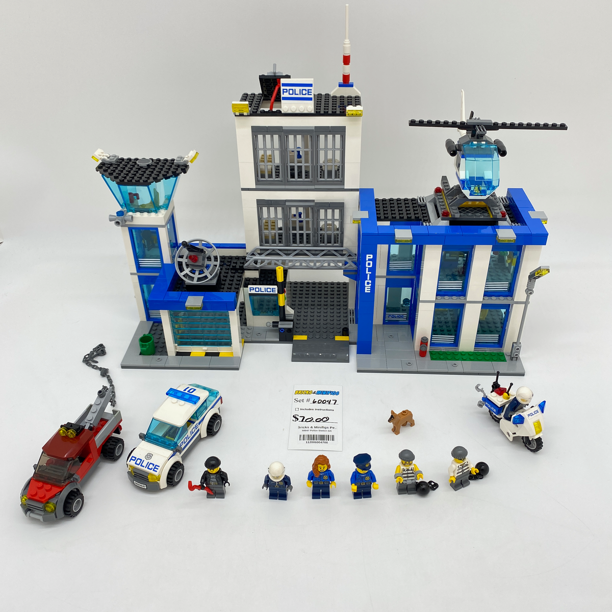 60047 Police Station (U) product image 1, provided for visual reference and product detail review