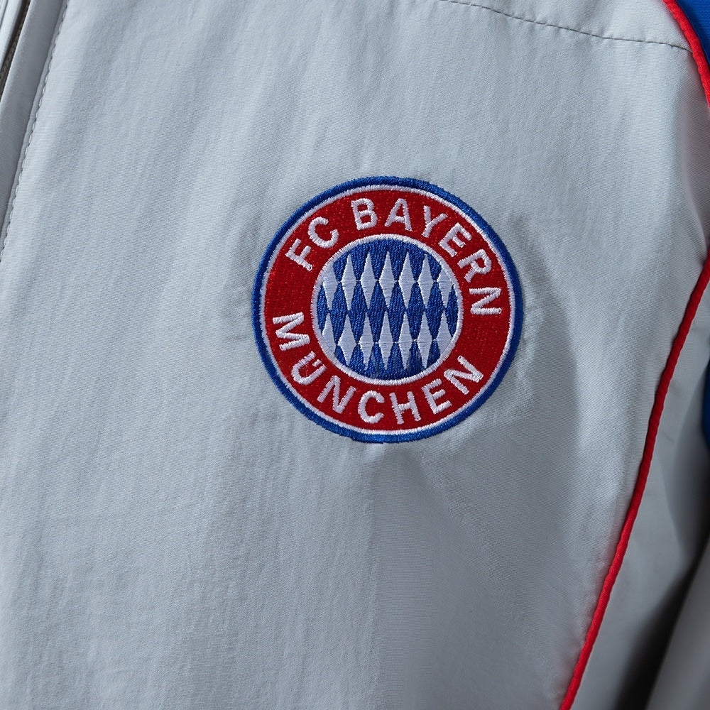 Bayern Munich Windbreaker 2025/26 Light Grey Football product image 7