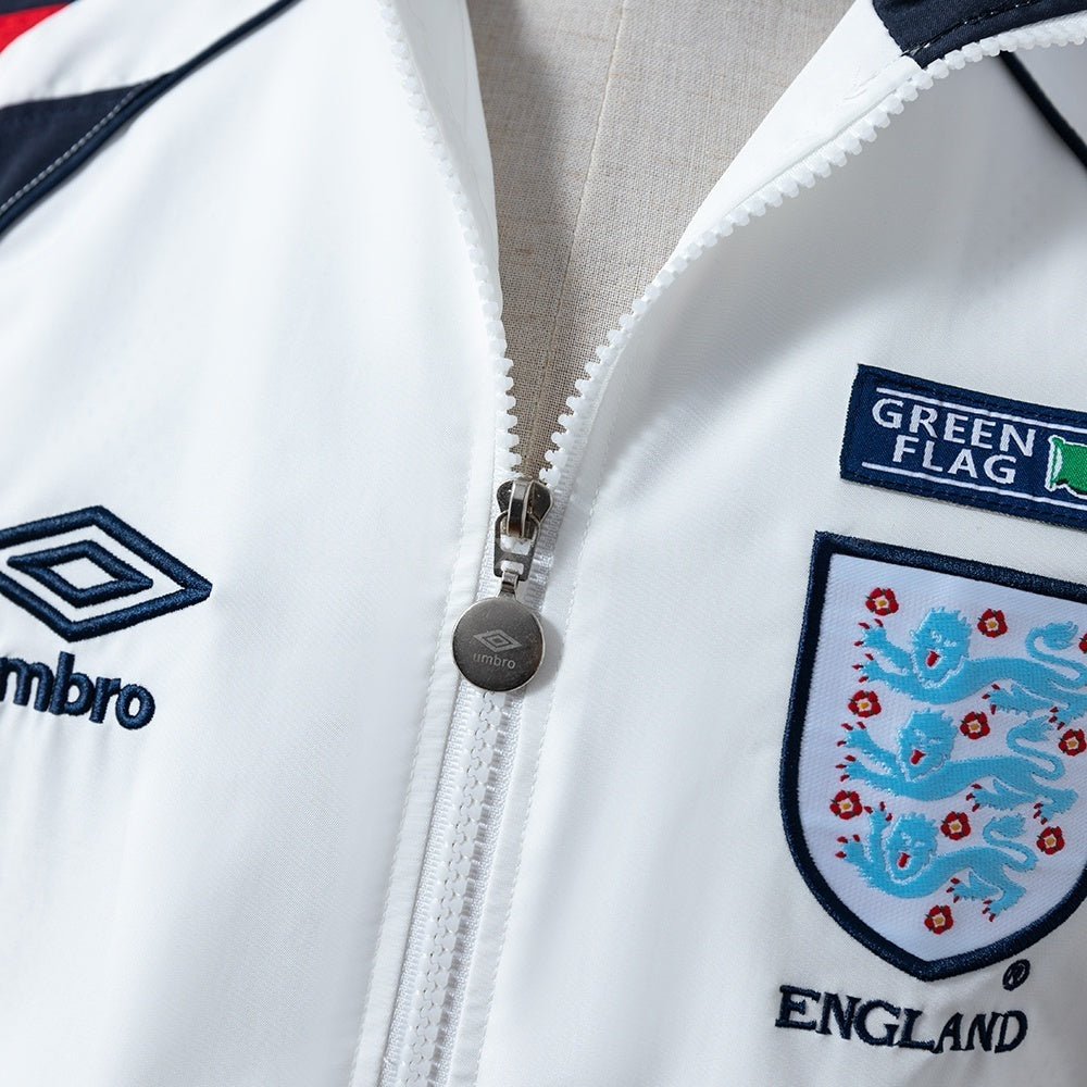 England Windbreaker 1998 Retro Football Soccer Jacket product image 5