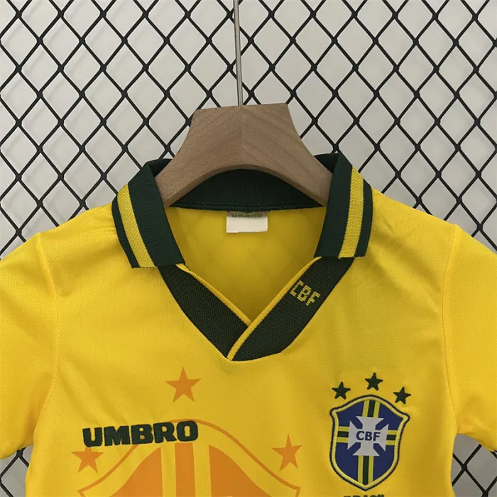 Retro Kids Brazil Home Jersey 93/94 product image 2