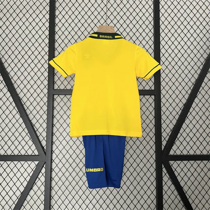 Retro Kids Brazil Home Jersey 93/94 product image 4