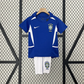 Retro Kids Brazil Away Jersey 2002 product image 1
