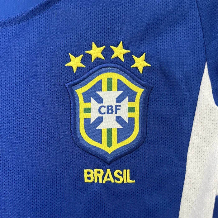 Retro Kids Brazil Away Jersey 2002 product image 5
