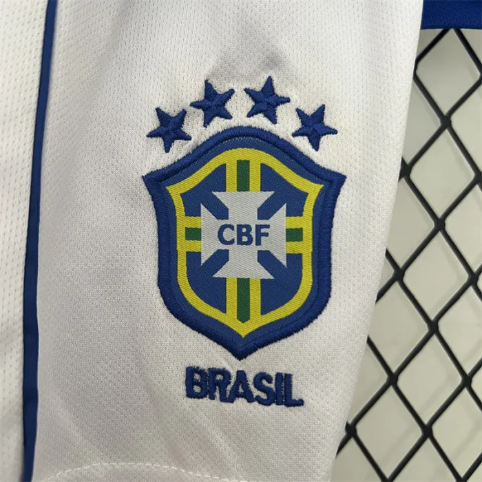 Retro Kids Brazil Away Jersey 2002 product image 6