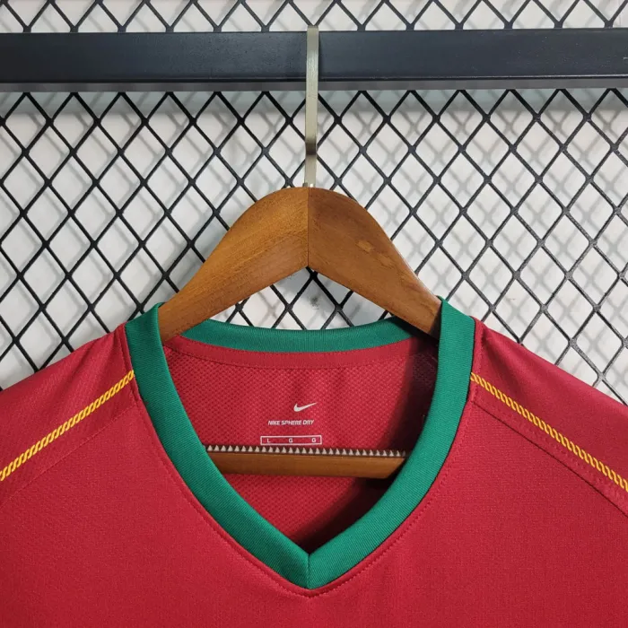 Portugal Jersey Home kit 2006 Retro Football Team Soccer product image 3