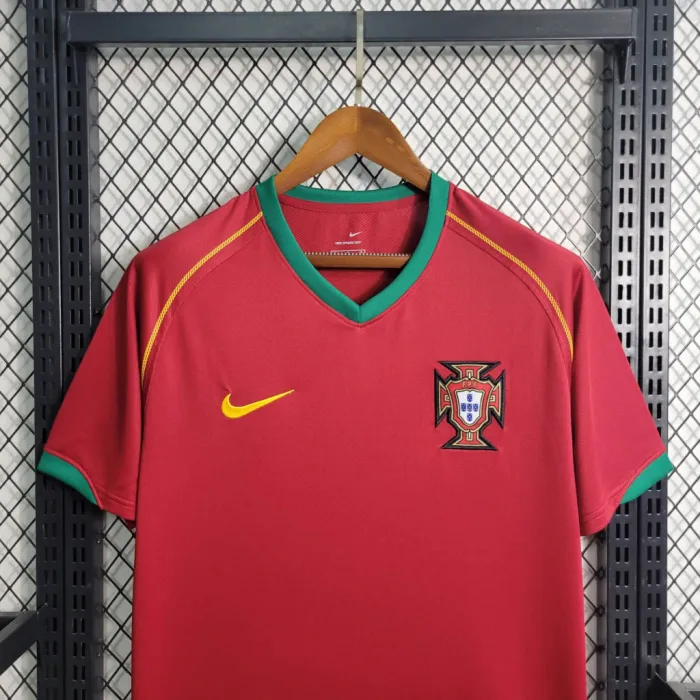 Portugal Jersey Home kit 2006 Retro Football Team Soccer product image 1