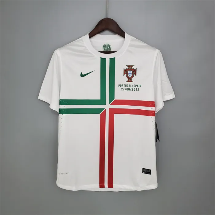 Portugal Jersey Away kit 2012 Retro Football Team Soccer