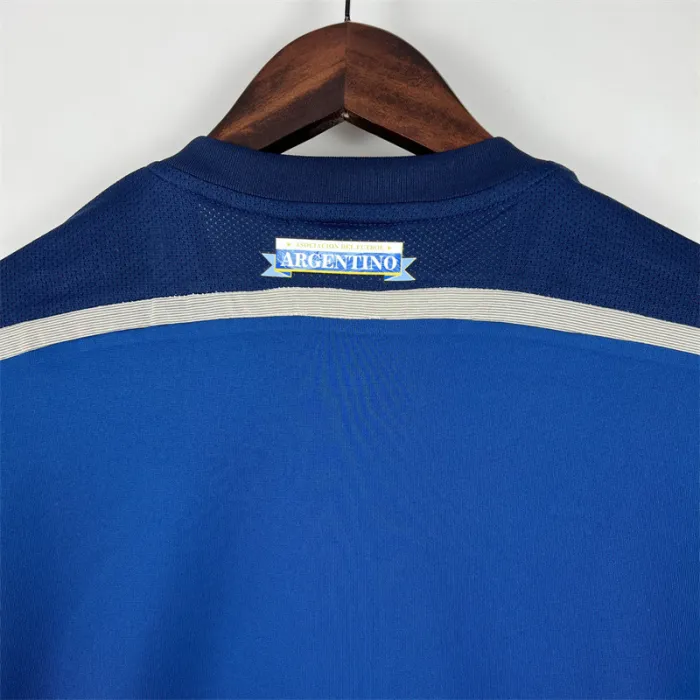 Argentina Jersey Away Kit 2014 Retro Long Sleeves Football product image 7