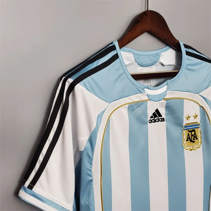 Argentina Jersey Home Kit 2006 Retro Football Team Soccer product image 6