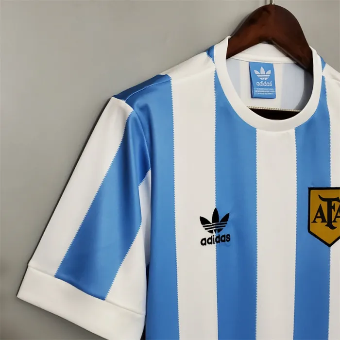 Argentina Jersey Home Kit 1978 Retro Football Team Soccer product image 6