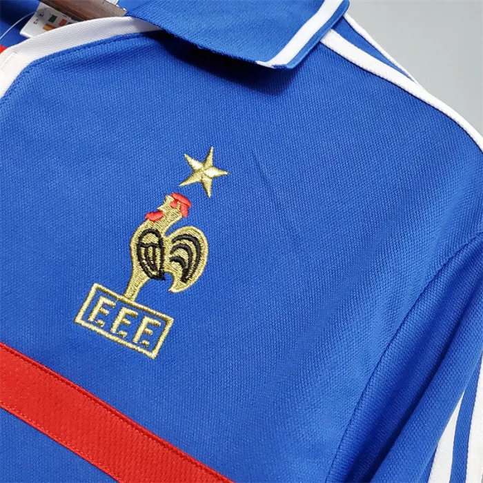 France Jersey Home Kit 2000 Retro Football Team Soccer Shirt product image 3