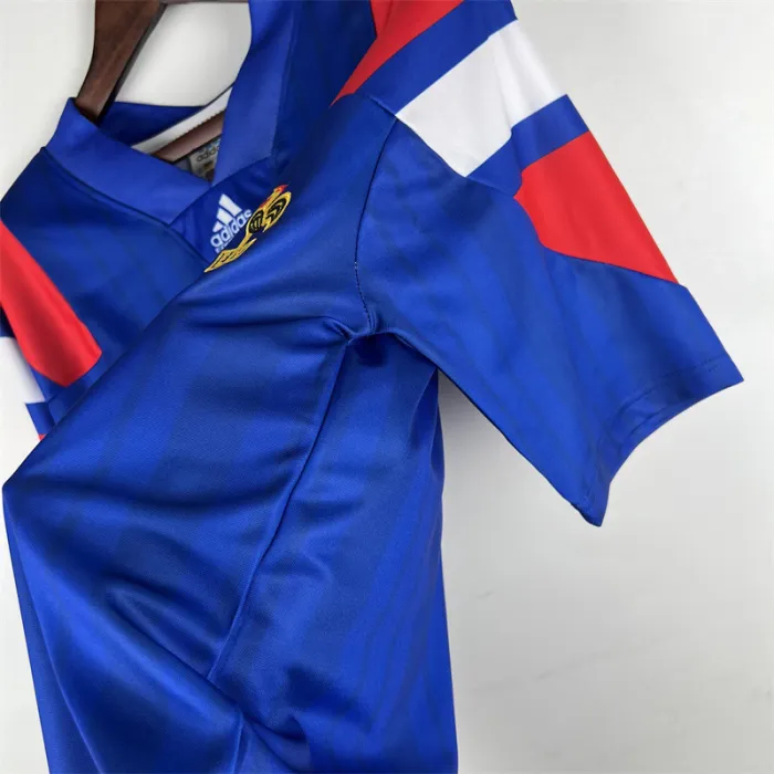 France Jersey Home Kit 1992 1994 Retro Football Team Soccer product image 7